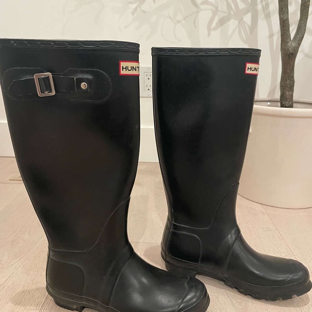 Hunter Original Black Boots